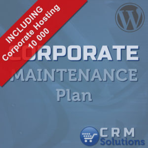 crm solutions wordpress corporate maintenance plan incl corporate hosting package 10000 800 1