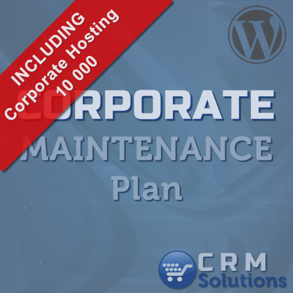 crm solutions wordpress corporate maintenance plan incl corporate hosting package 10000 800 1